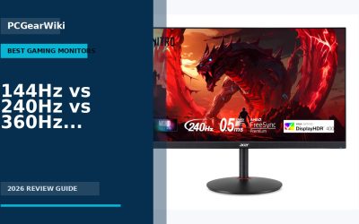 144Hz vs 240Hz vs 360Hz: Which Refresh Rate Is Worth It?