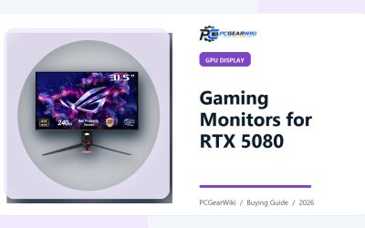 Best Monitors for RTX 5080: 4K, OLED and QHD Picks