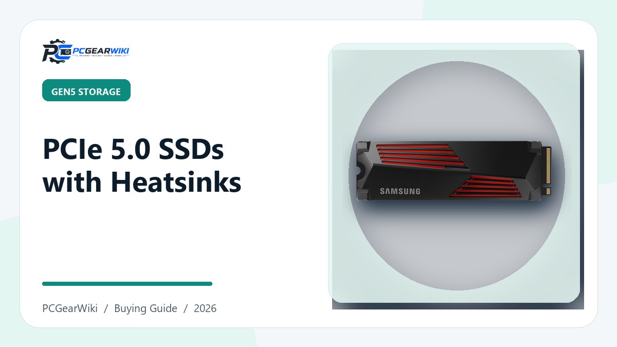 Best Pcie 5.0 Ssd With Heatsink: Buying Guide 1 PCIe 5.0 SSDs with heatsinks featured image