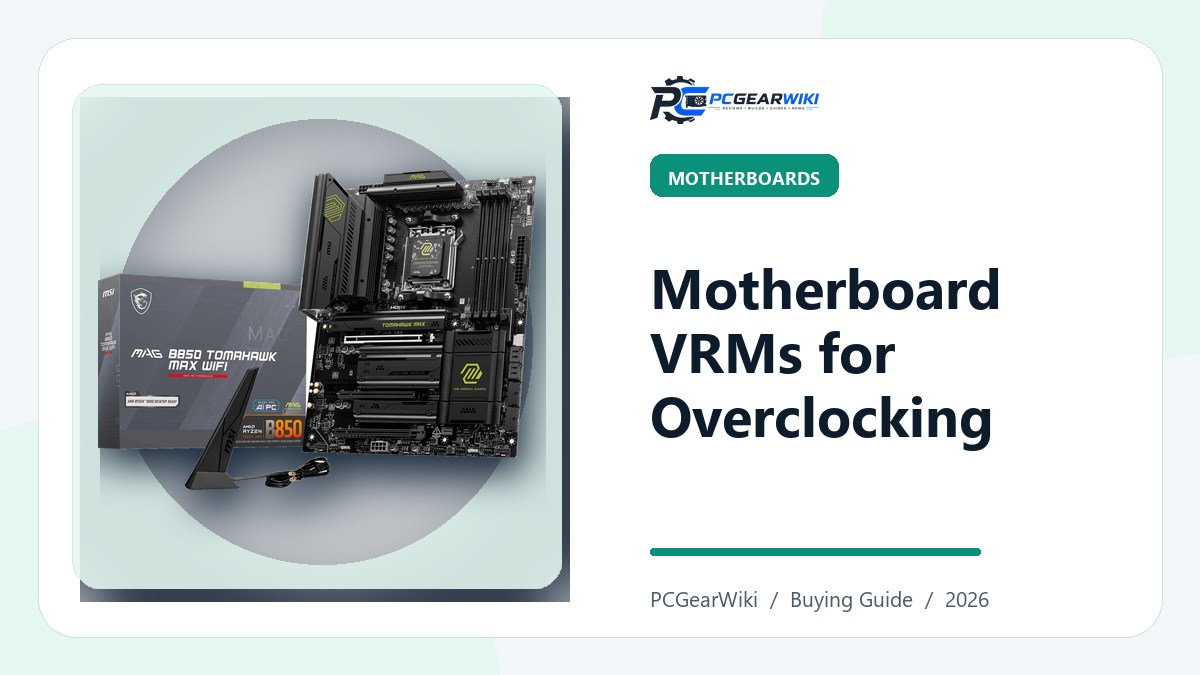 Best Motherboard VRM For Overclocking: Buying Guide 1 Best Motherboard VRM For Overclocking: Buying Guide featured image