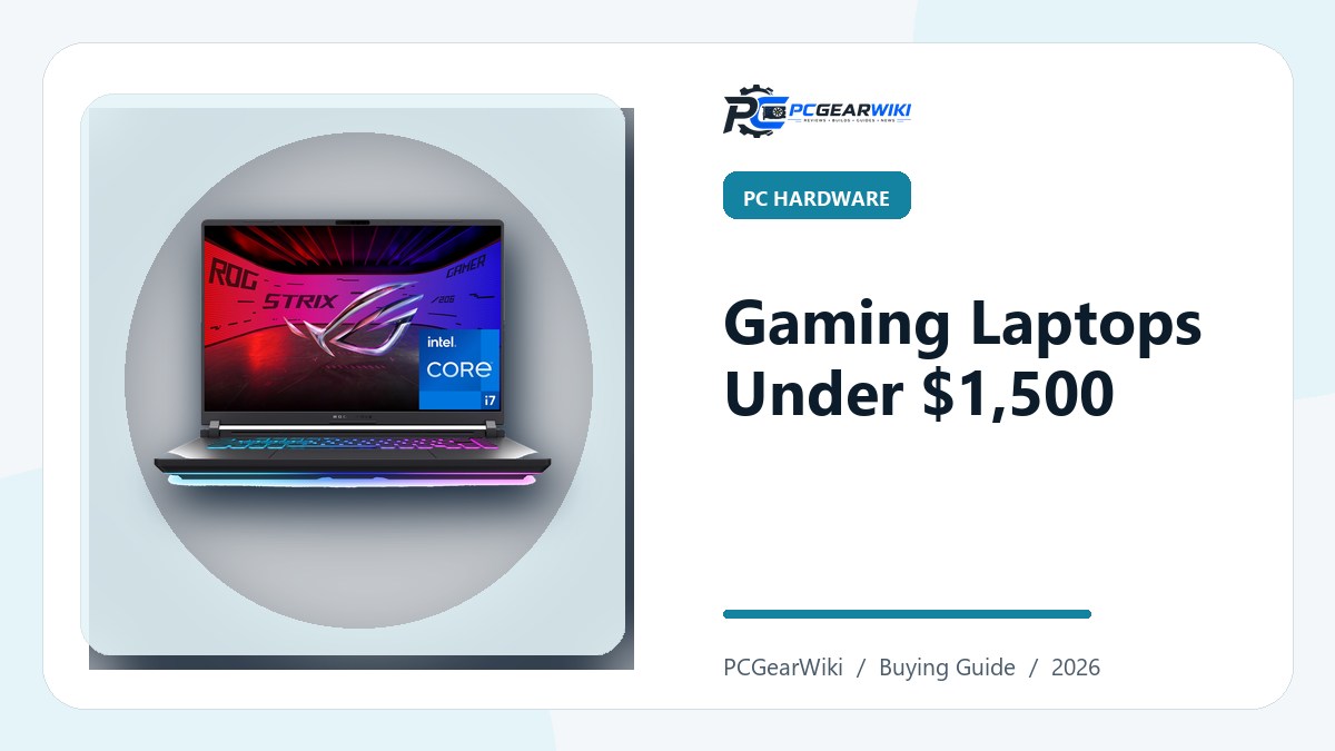 Best Gaming Laptop Under 1500: Top Picks & Buying Guide featured image