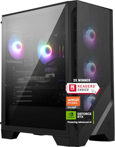 Best Gaming PC for Microsoft Flight Simulator 2024 1 msi Codex Z2 Gaming Desktop, AMD R7-8700F, RTX 5070, 32GB DDR5, 2TB SSD