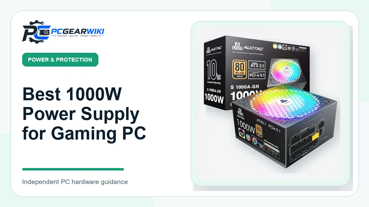 Best 1000W Power Supply for Gaming PC: Top Picks and Buying Guide 1 Best 1000W Power Supply for Gaming PC featured image