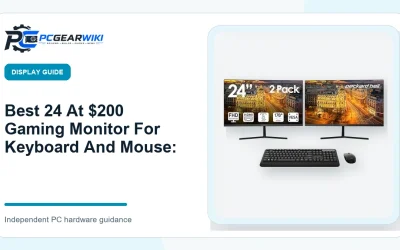 Best 24 At $200 Gaming Monitor For Keyboard And Mouse: Buying Guide