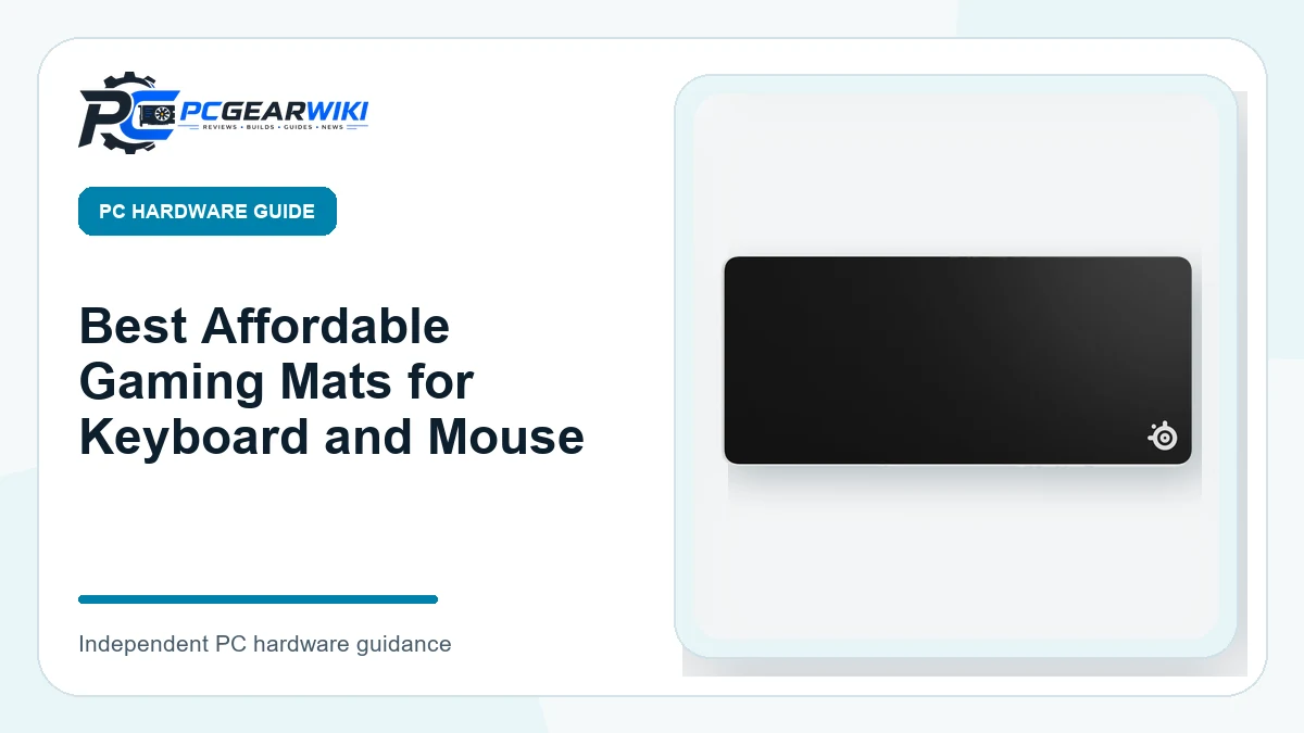 Best Affordable Gaming Mats for Keyboard and Mouse: Top Picks and Buying Guide 1 Best Affordable Gaming Mats for Keyboard and Mouse featured image