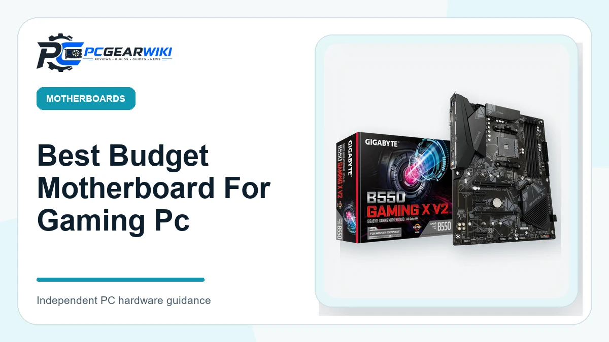 Best Budget Motherboard For Gaming Pc featured image