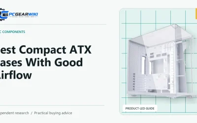 Best Compact ATX Cases With Good Airflow: Top Picks