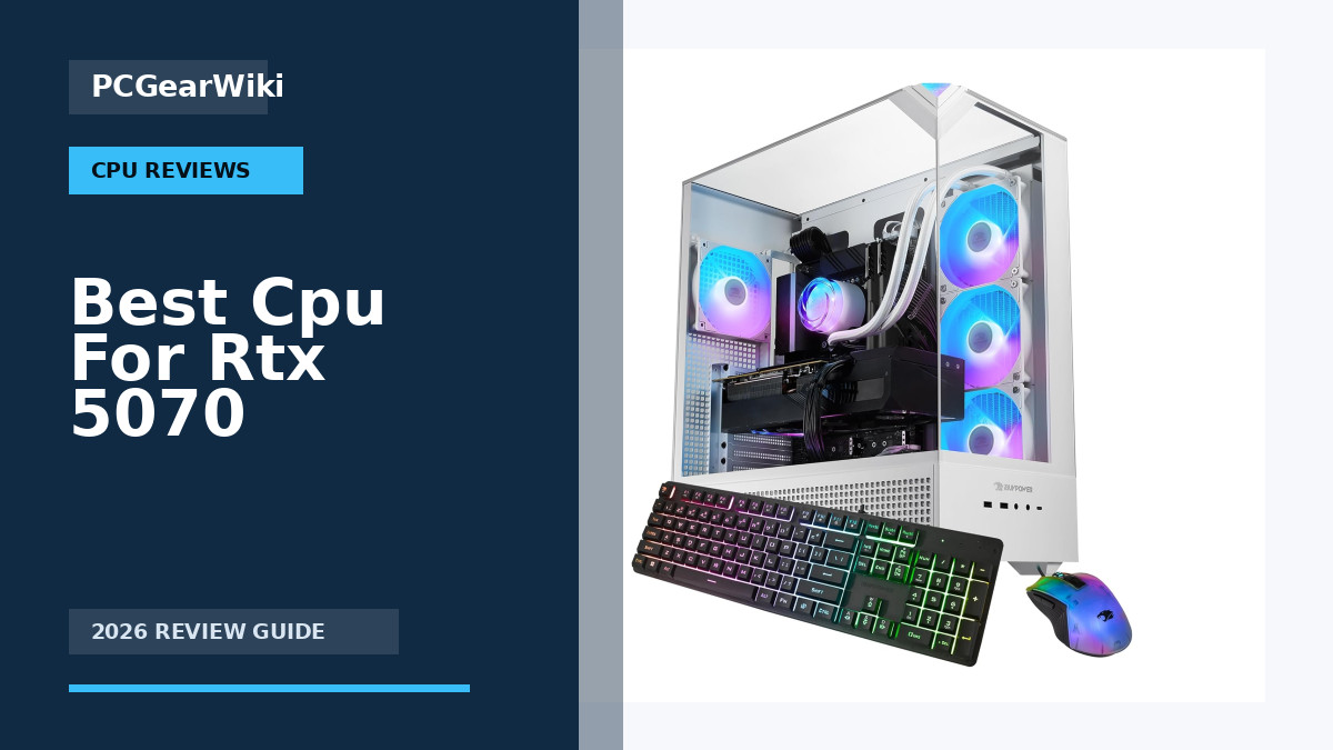 Best Cpu For Rtx 5070 Buying Guide for 2026 1 iBUYPOWER Element EWA9N5702 Gaming PC Ryzen 9 7900X RTX 5070 32GB DDR5 1TB SSD for Best Cpu For Rtx 5070 Buying Guide for 2026