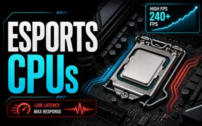 Best CPUs for Esports in 2026: High-FPS Gaming Picks