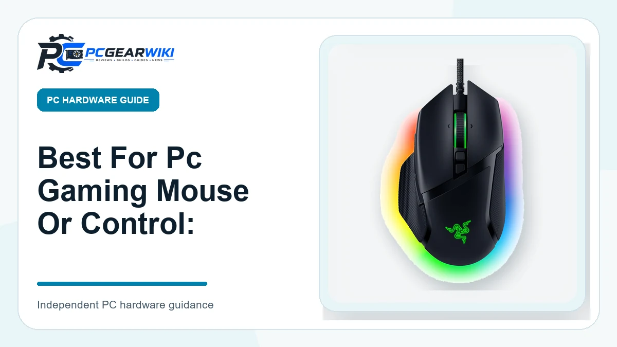 Best For Pc Gaming Mouse Or Control: Buying Guide 1 Best For Pc Gaming Mouse Or Control: featured image