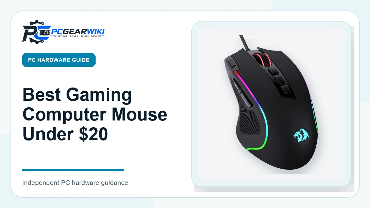 Best Gaming Computer Mouse Under $20: Top Picks and Buying Guide 1 Best Gaming Computer Mouse Under $20 featured image