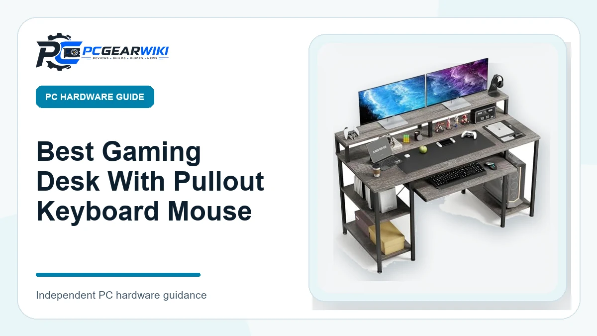 Best Gaming Desk With Pullout Keyboard Mouse featured image
