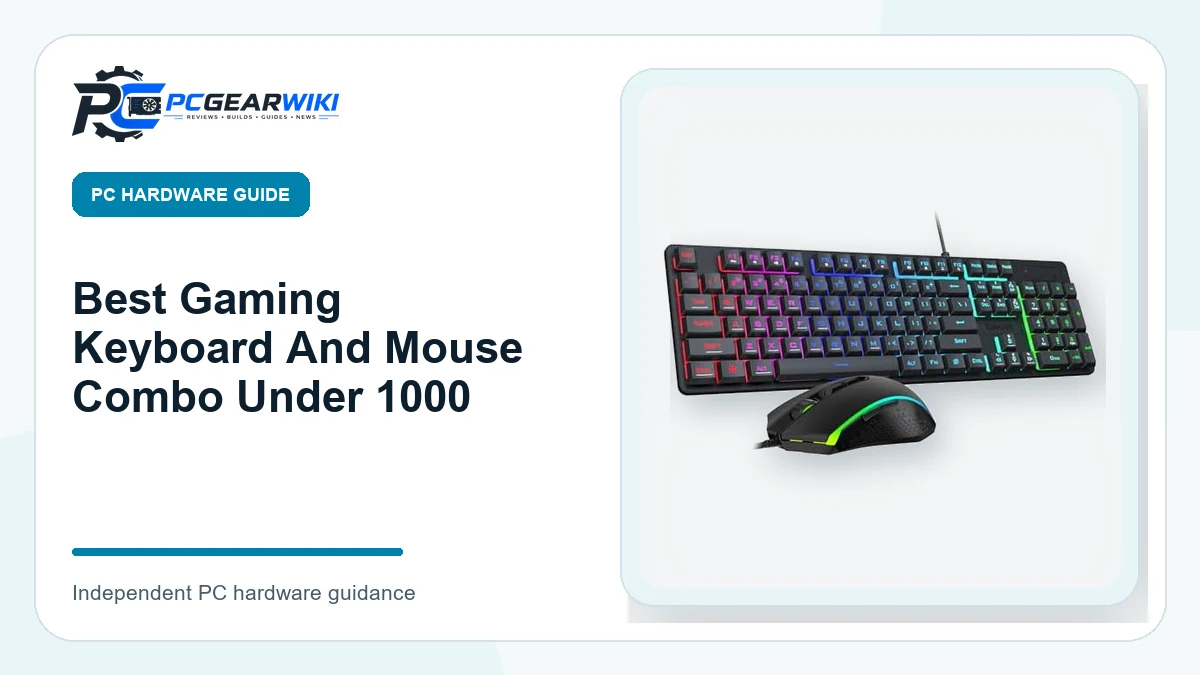 Best Gaming Keyboard And Mouse Combo Under 1000: Top Picks and Buying Guide 1 Best Gaming Keyboard And Mouse Combo Under 1000 featured image
