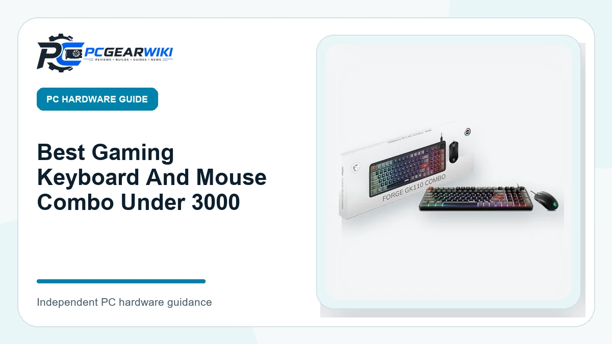 Best Gaming Keyboard And Mouse Combo Under 3000 featured image