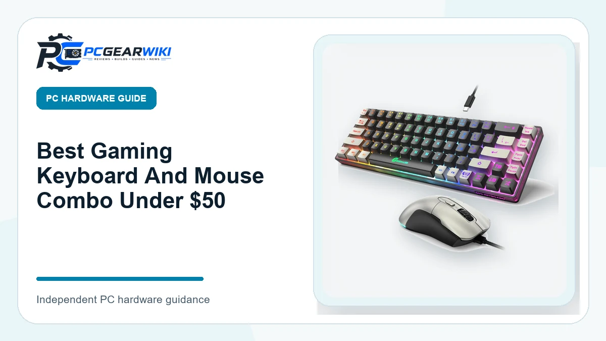 Best Gaming Keyboard And Mouse Combo Under $50 featured image