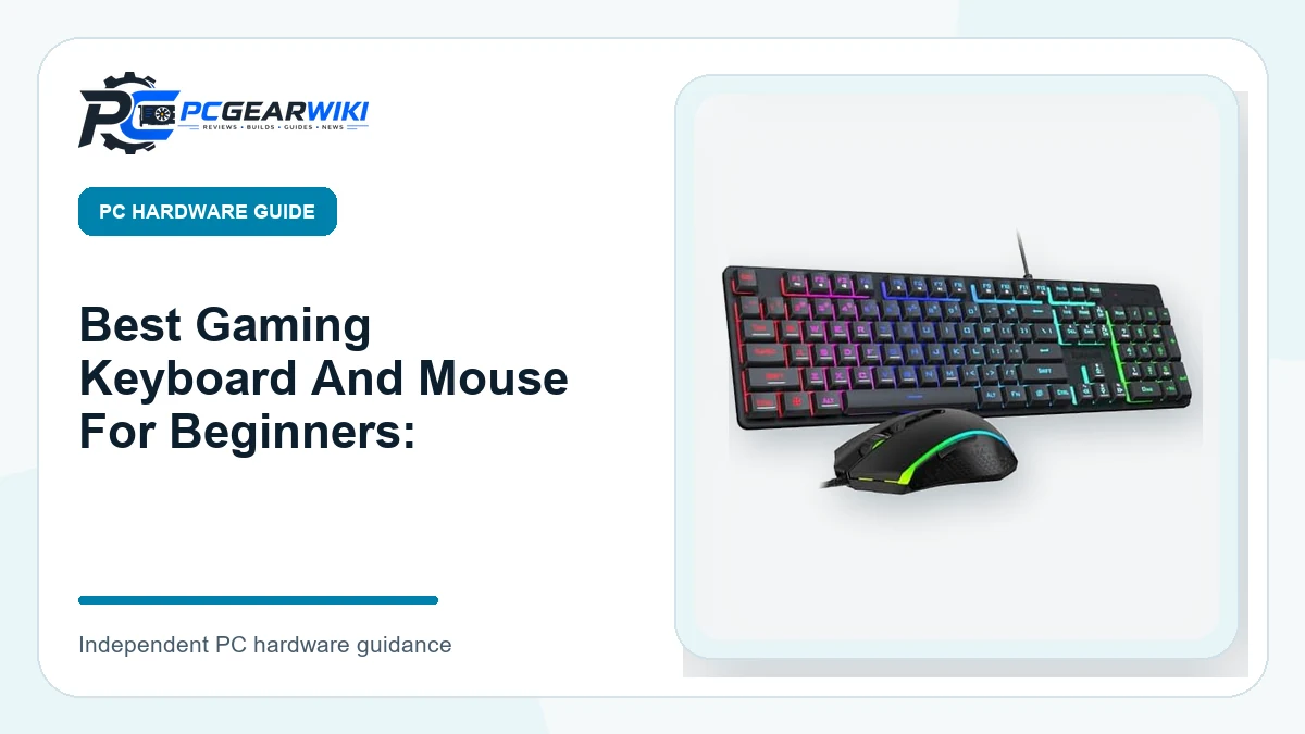 Best Gaming Keyboard And Mouse For Beginners: featured image