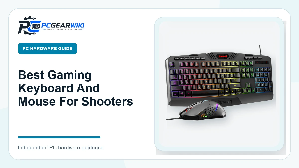 Best Gaming Keyboard And Mouse For Shooters: Top Picks & Buying Guide 1 Best Gaming Keyboard And Mouse For Shooters featured image