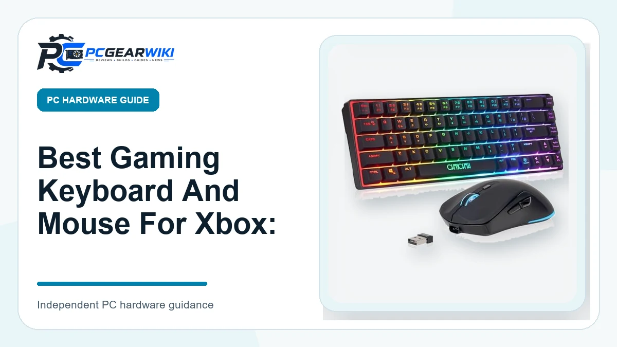 Best Gaming Keyboard And Mouse For Xbox: featured image