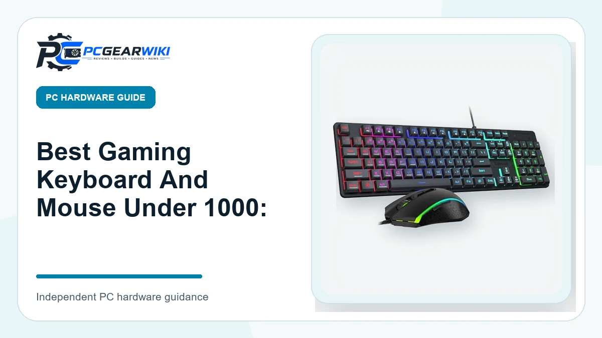 Best Gaming Keyboard And Mouse Under 1000: featured image