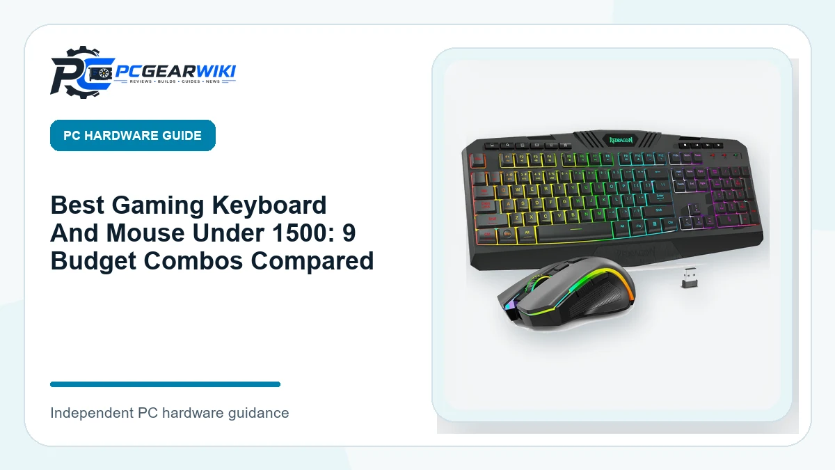 Best Gaming Keyboard And Mouse Under 1500: 9 Budget Combos Compared featured image