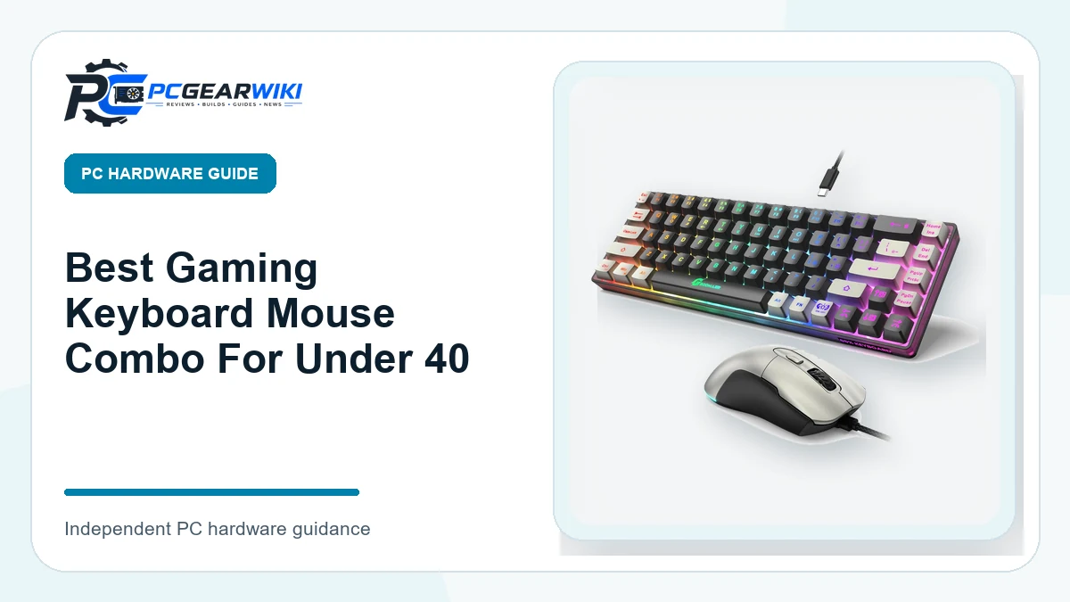 Best Gaming Keyboard Mouse Combo For Under 40 featured image
