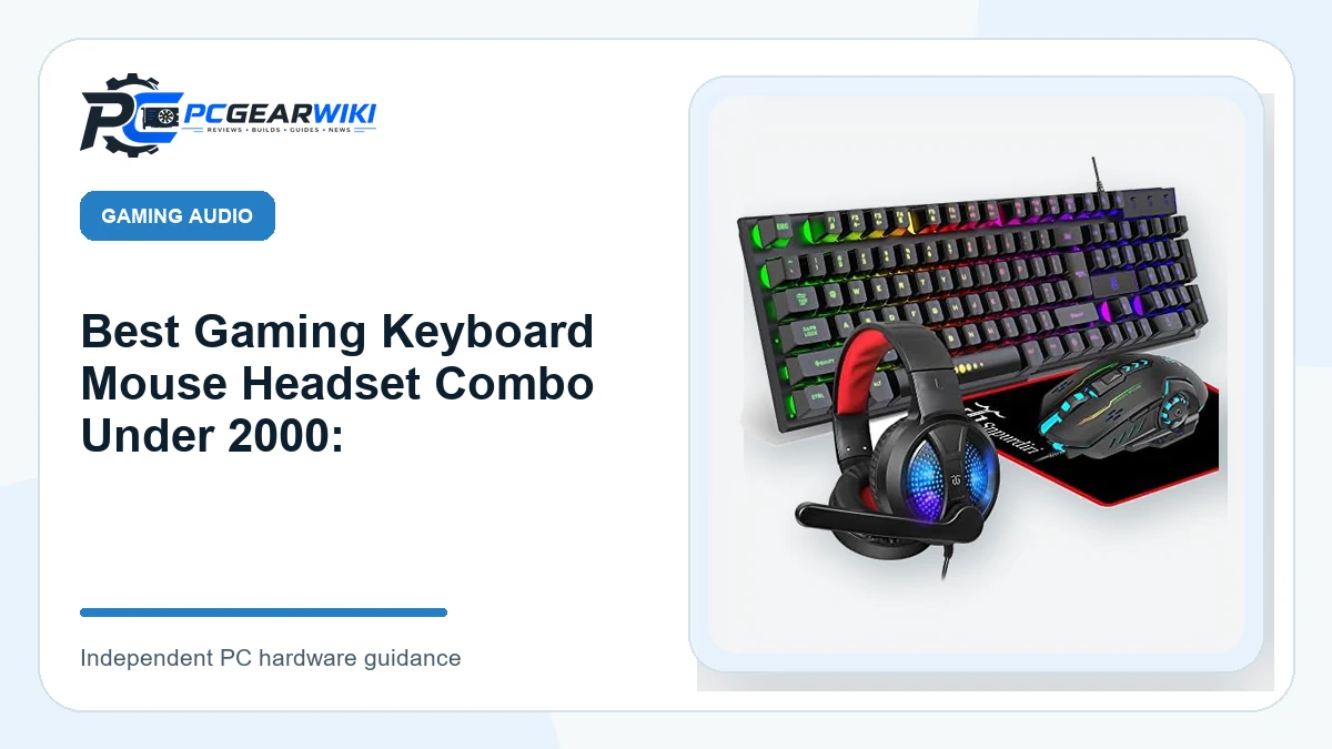 Best Gaming Keyboard Mouse Headset Combo Under 2000: Buying Guide 1 Best Gaming Keyboard Mouse Headset Combo Under 2000: featured image