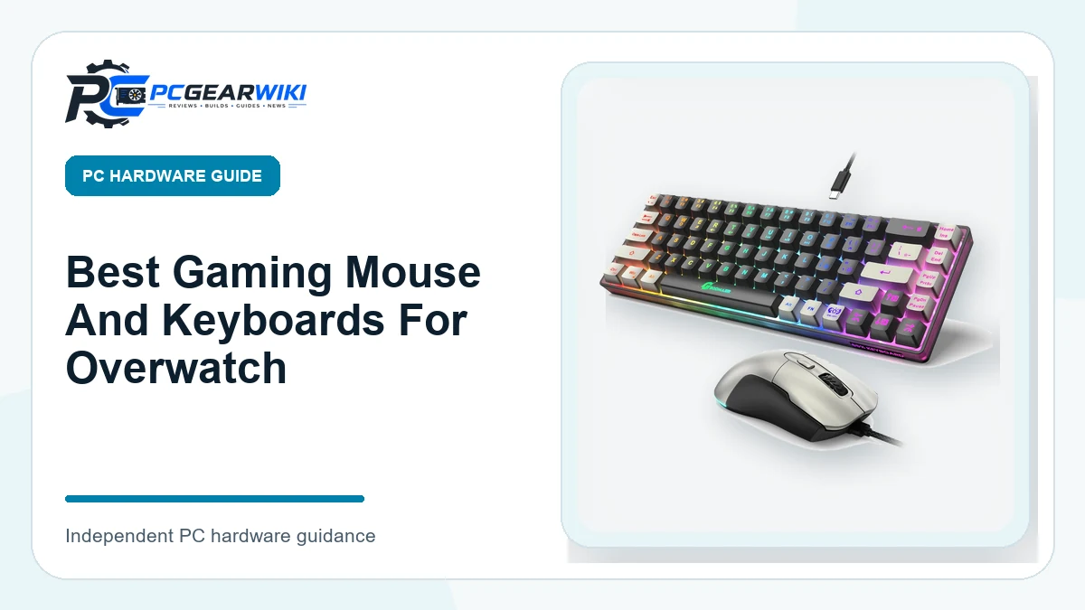 Best Gaming Mouse And Keyboards For Overwatch: Top Picks & Buying Guide 1 Best Gaming Mouse And Keyboards For Overwatch featured image