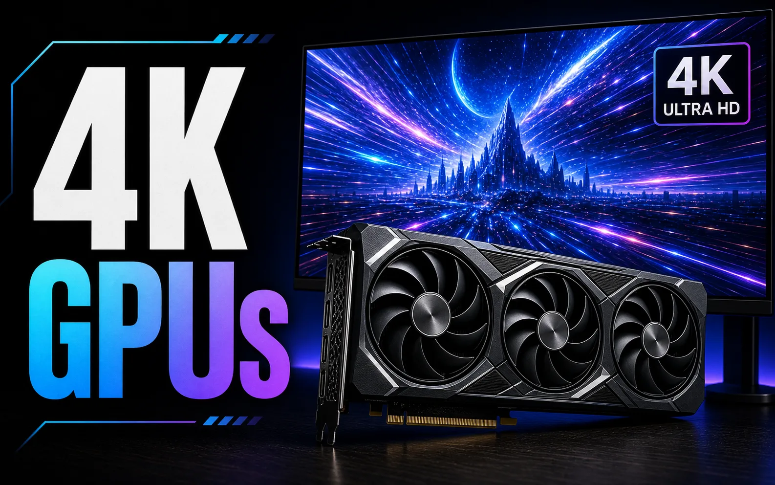 Best GPUs for 4K Gaming in 2026: Top Picks Compared 1 Best GPUs for 4K gaming buying guide thumbnail