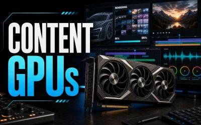 Best GPUs for Content Creation in 2026: Creator Picks