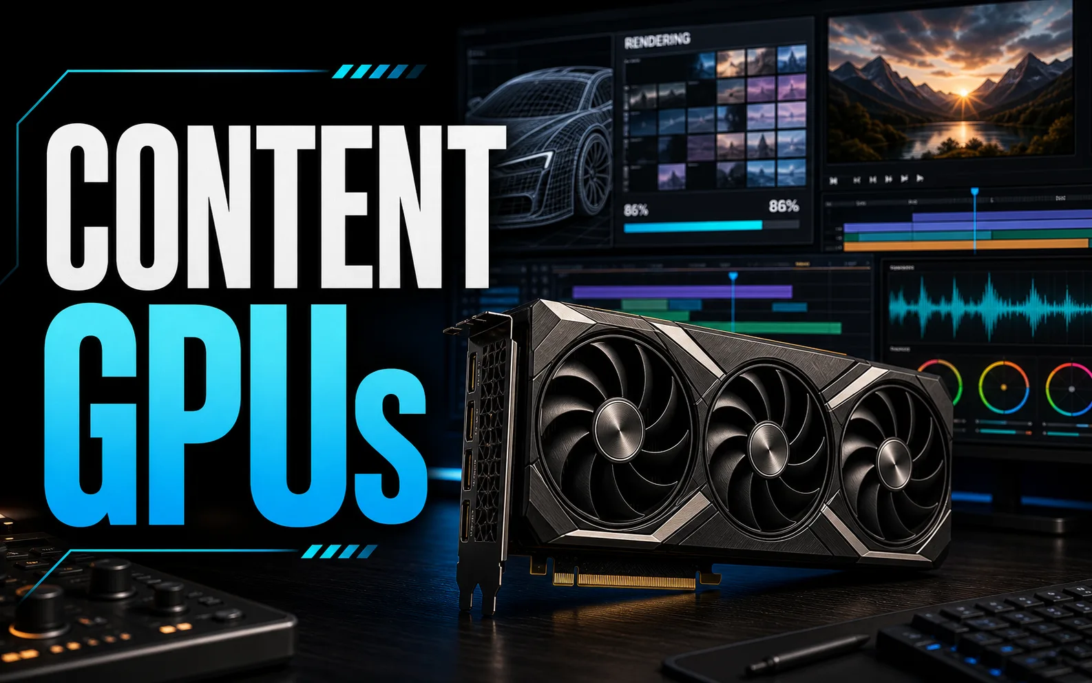 Best GPUs for Content Creation in 2026: Creator Picks 1 Best GPUs for content creation buying guide thumbnail