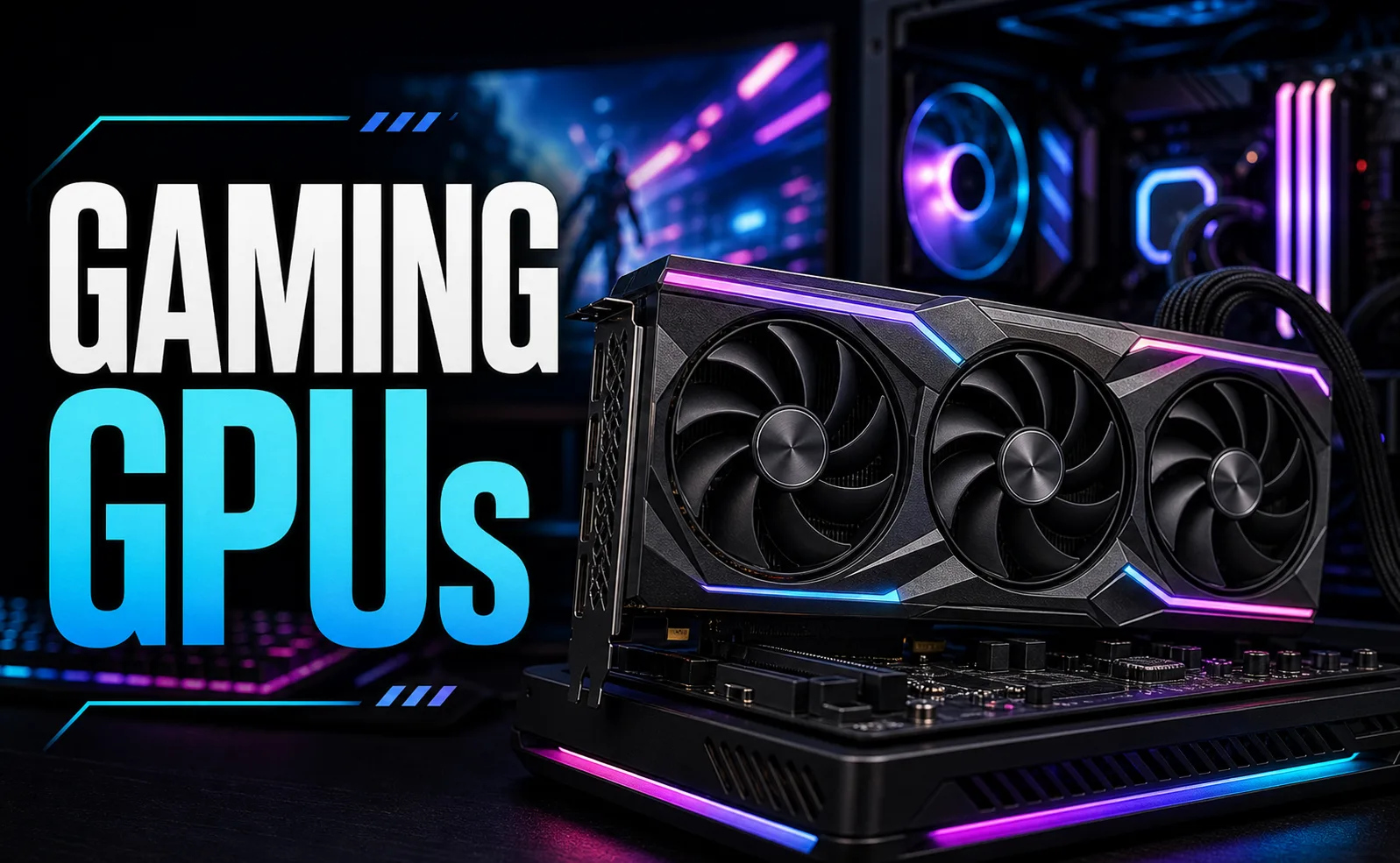 Best GPUs for gaming buying guide thumbnail