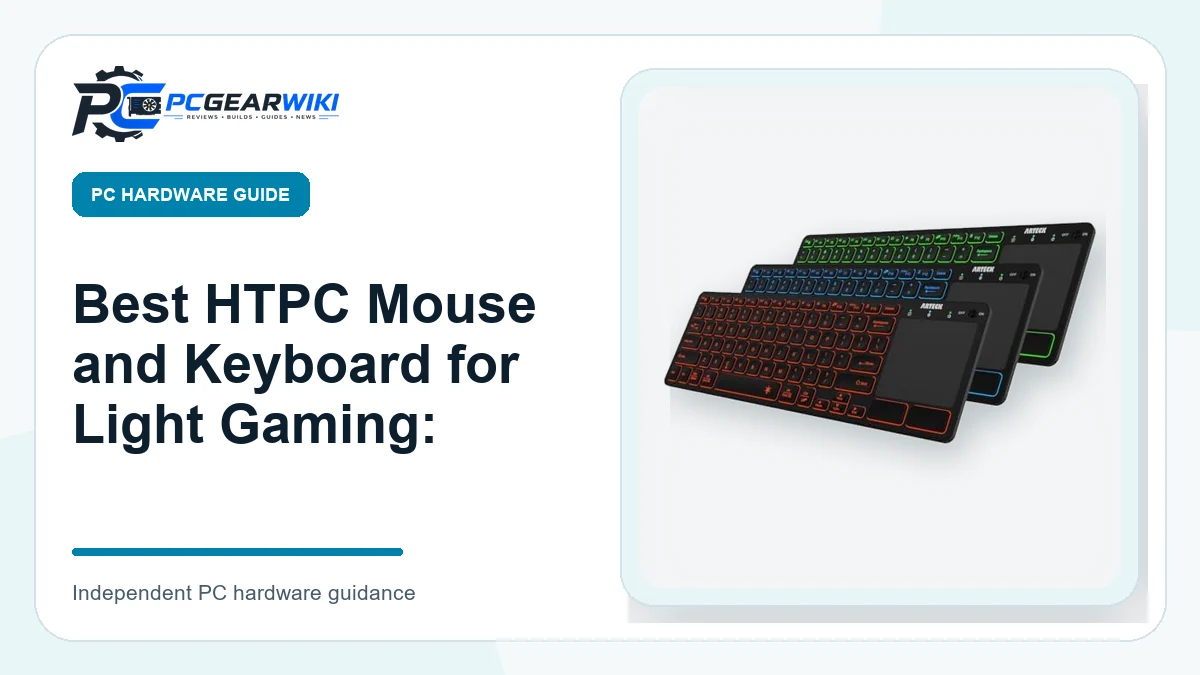 Best HTPC Mouse and Keyboard for Light Gaming: Buying Guide 1 Best HTPC Mouse and Keyboard for Light Gaming: featured image