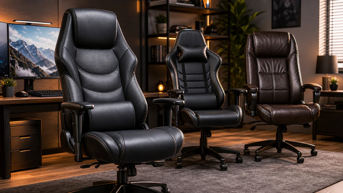 Featured image for 14 Best Leather Chairs for 2026