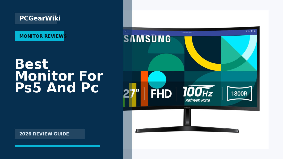 Samsung 27" S36GD Curved FHD 100Hz Monitor with Game Mode Eye Comfort for Best Monitor For Ps5 And Pc Buying Guide for 2026