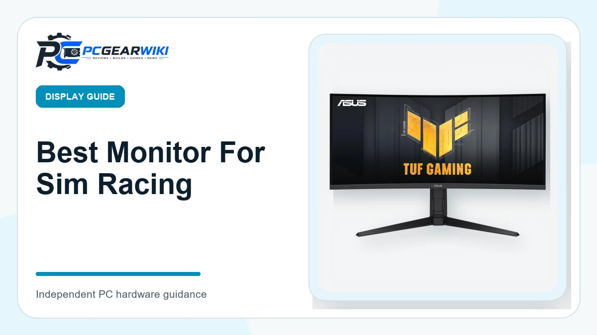 Best Monitor For Sim Racing featured image