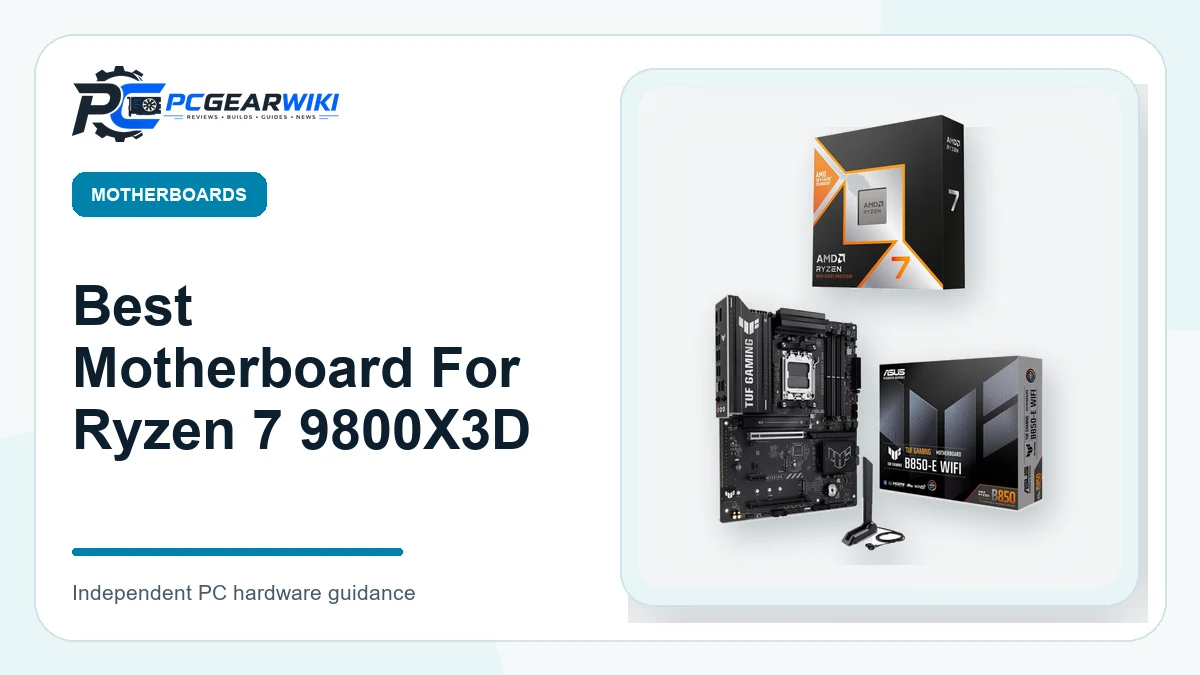 Best Motherboard For Ryzen 7 9800X3D Buying Guide 1 Best Motherboard For Ryzen 7 9800X3D featured image