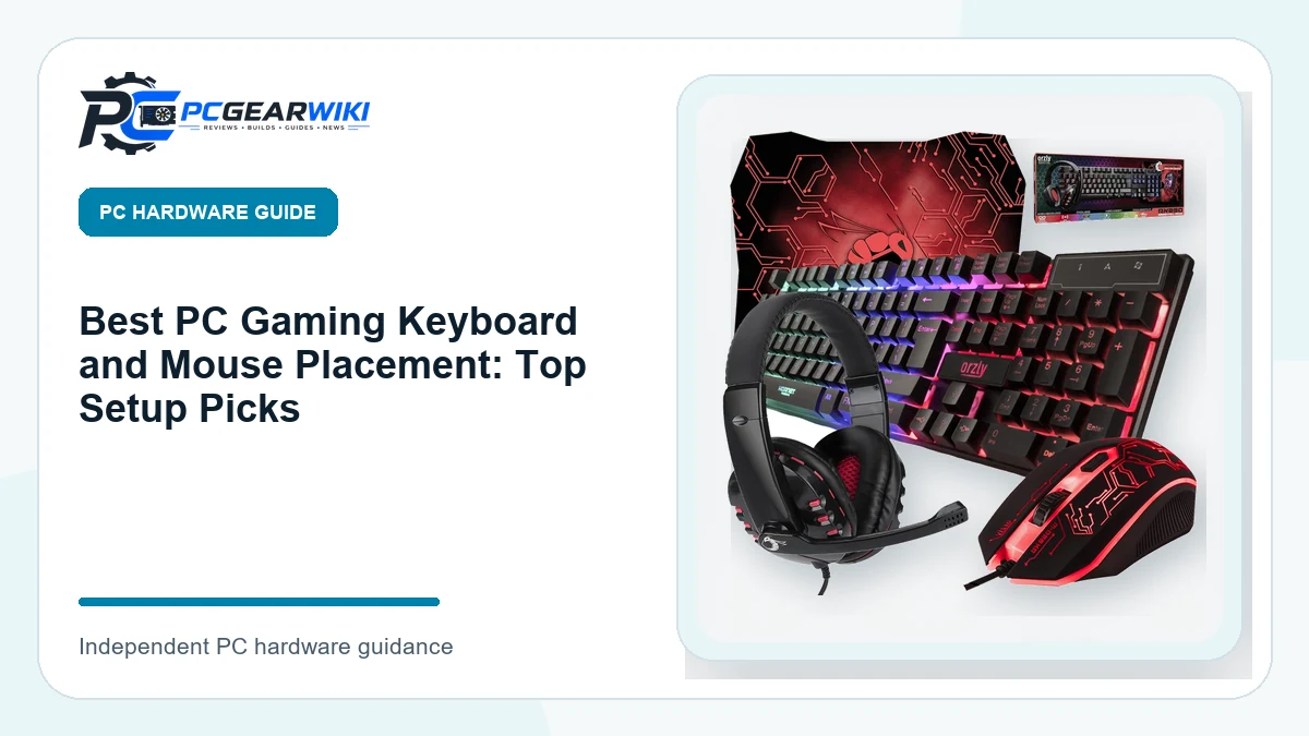 Best PC Gaming Keyboard and Mouse Placement: Top Setup Picks featured image