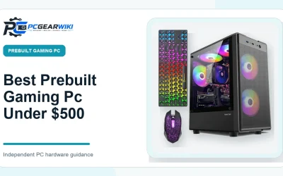 Best Prebuilt Gaming Pc Under $500 Buying Guide