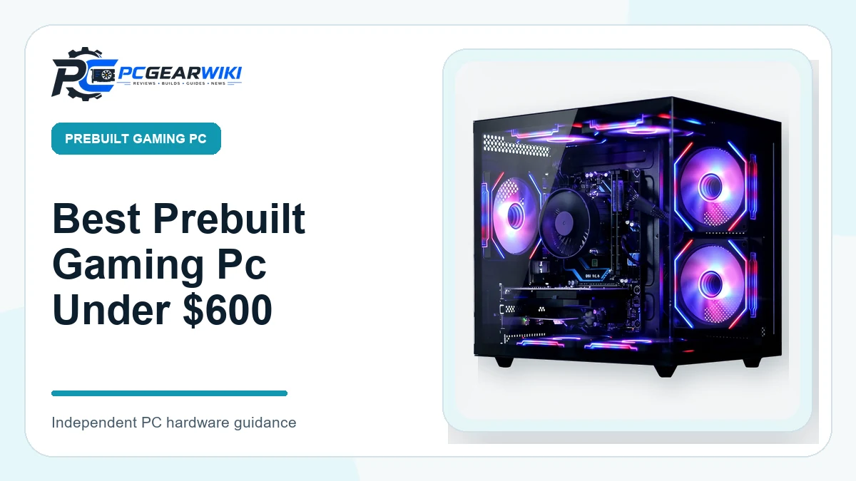 Best Prebuilt Gaming Pc Under $600 featured image
