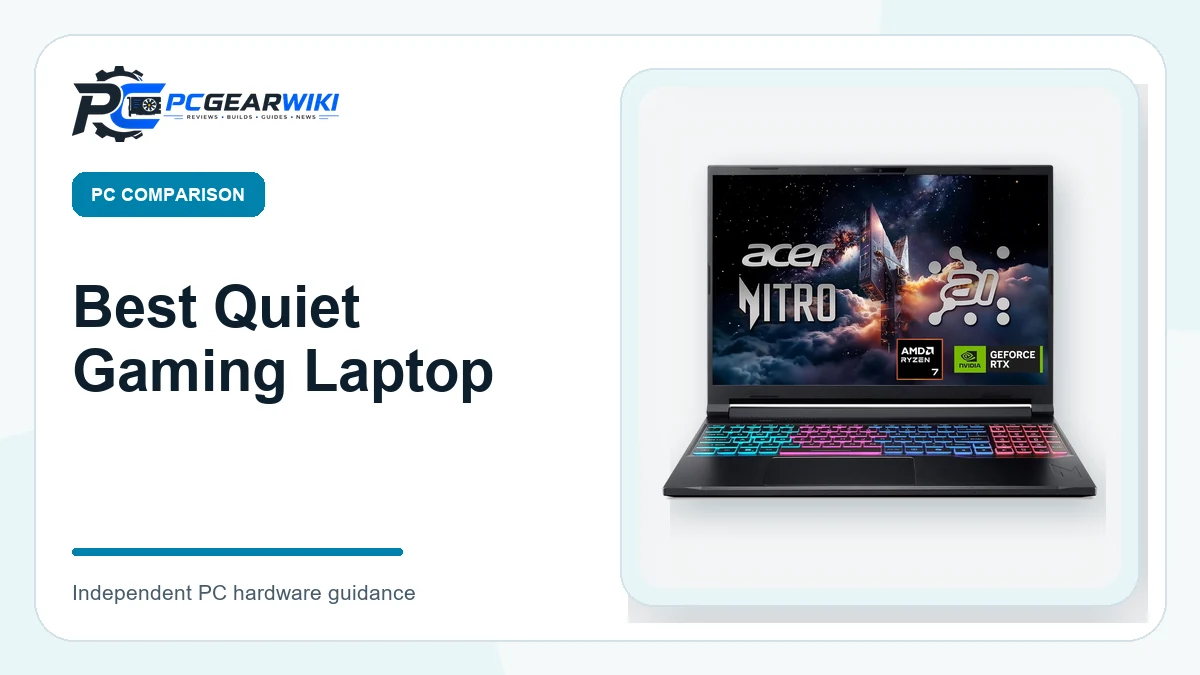 Best Quiet Gaming Laptop featured image