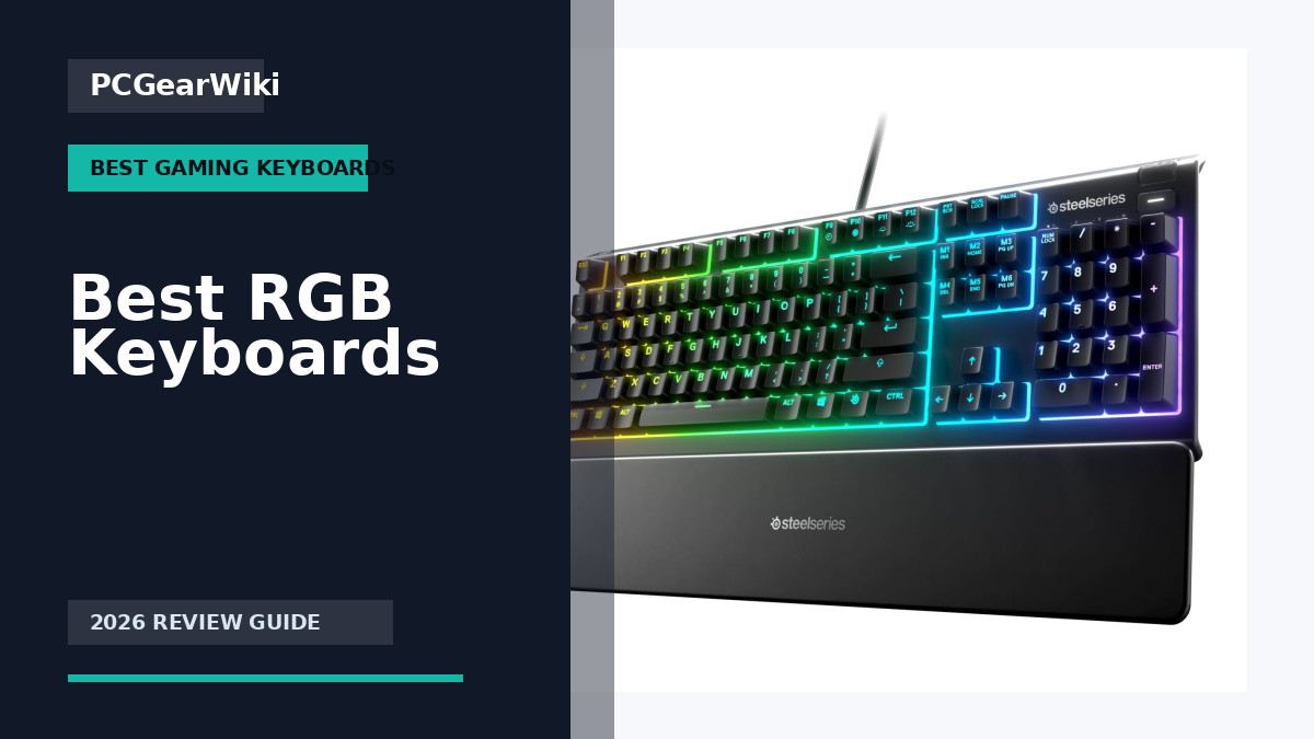 Best RGB Keyboards Buying Guide for 2026 1 SteelSeries Apex 3 RGB Gaming Keyboard with IP32 Water Resistance and Magnetic Wrist Rest for Best RGB Keyboards Buying Guide for 2026