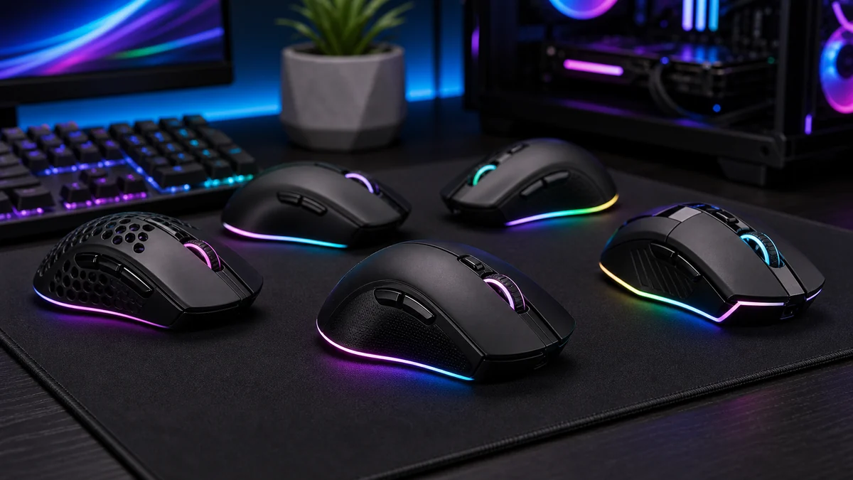 Best RGB Gaming Mice for 2026: Lighting and Performance 1 Featured image for Best RGB Mouse Buying Guide for 2026
