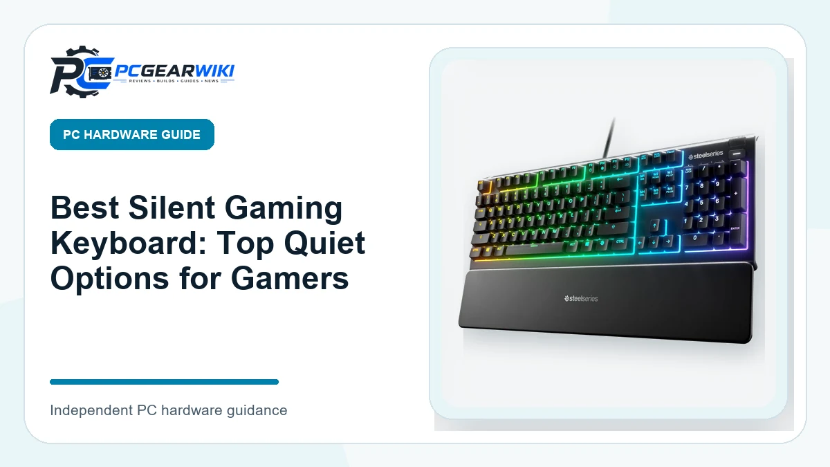 Best Silent Gaming Keyboard: Top Quiet Options for Gamers 1 Best Silent Gaming Keyboard: Top Quiet Options for Gamers featured image