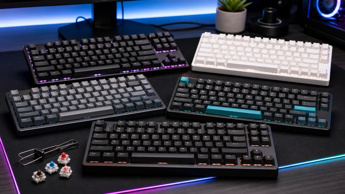Featured image for 15 Best Tenkeyless Keyboards for 2026
