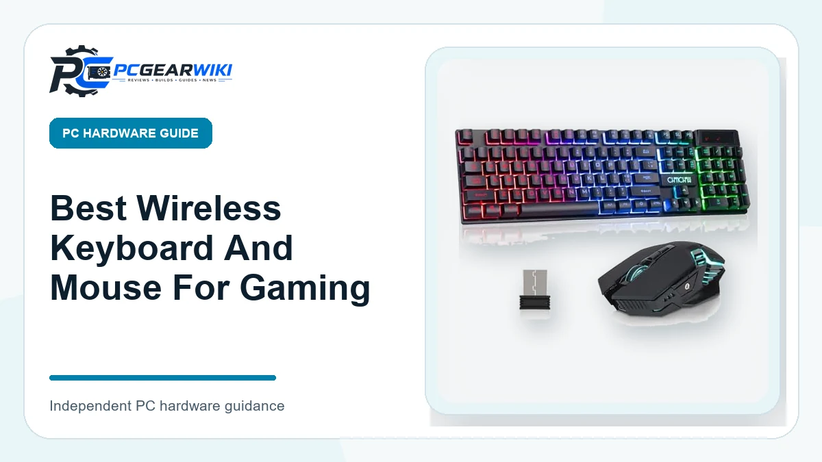 Best Wireless Keyboard and Mouse Combos for Gaming 1 Best Wireless Keyboard And Mouse For Gaming featured image
