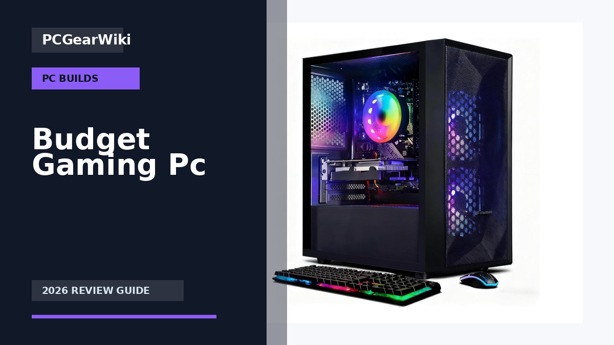 Budget Gaming Pc Buying Guide for 2026 1 STGAubron Prebuilt Gaming PC Intel i5 RX 550 16GB RAM 512GB SSD WiFi 6 Windows 11 for Budget Gaming Pc Buying Guide for 2026