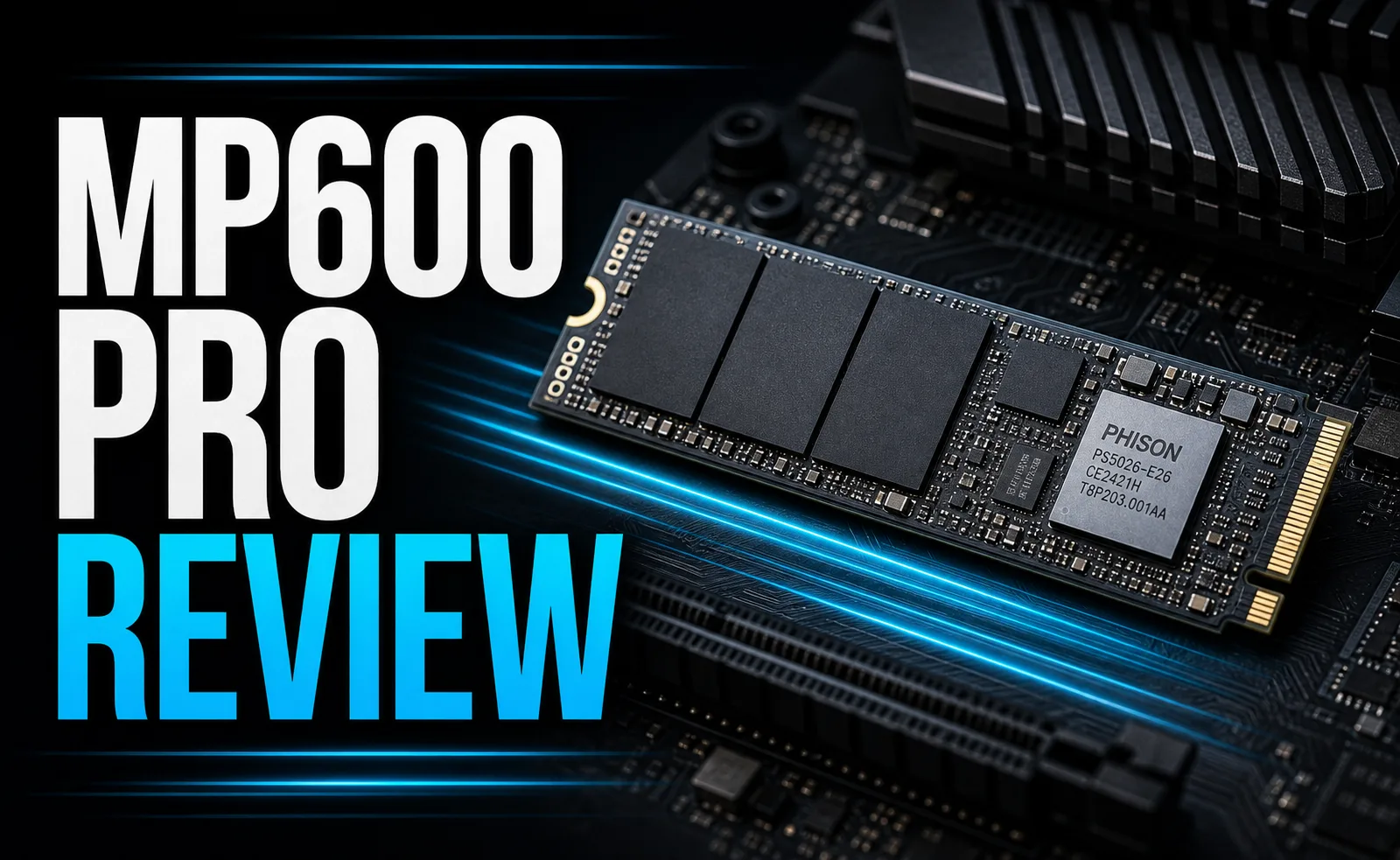 Corsair MP600 Pro review NVMe SSD thumbnail