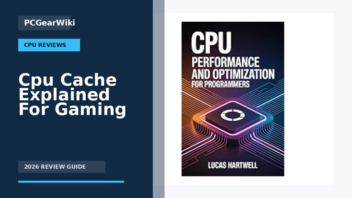 Cpu Cache Explained For Gaming Buying Guide for 2026 1 CPU Performance and Optimization for Programmers: Understanding Modern Processors, Caches, Pipelines, and How Code Really Runs for Cpu Cache Explained For Gaming Buying Guide for 2026