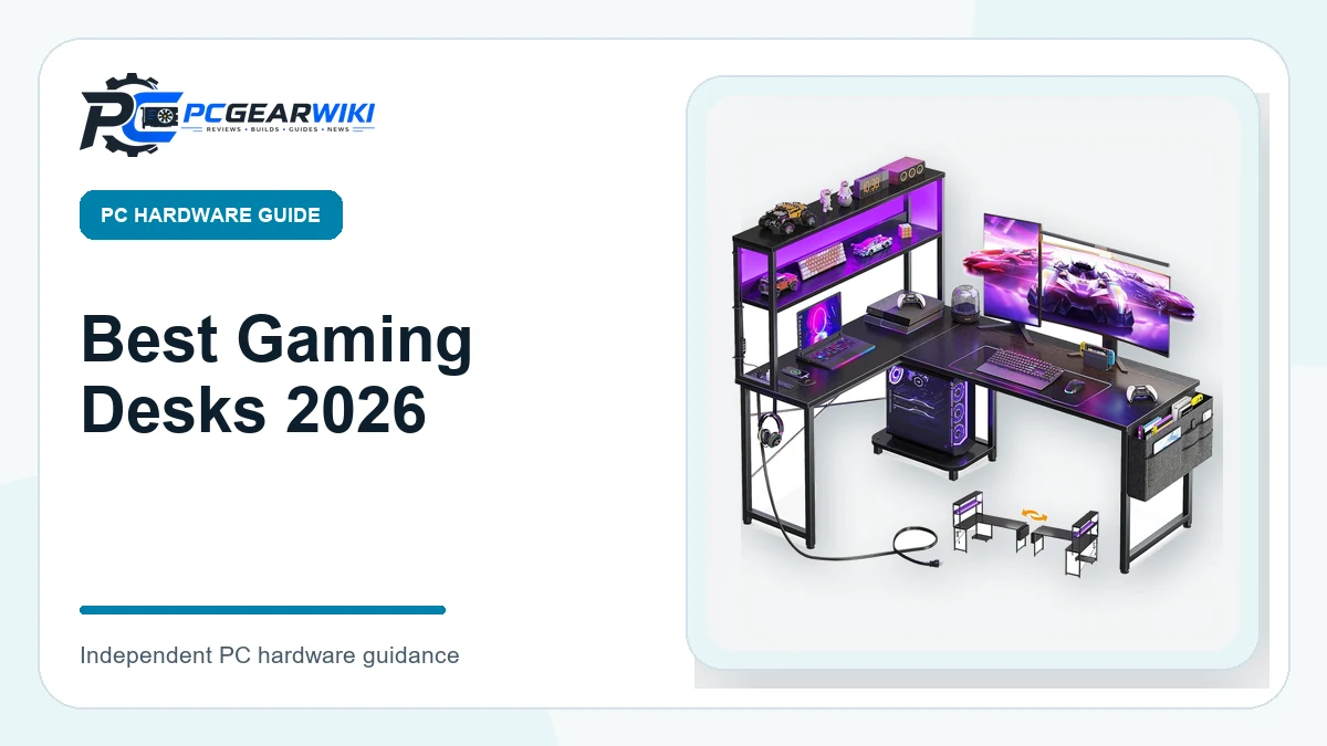 Best Gaming Desks 2026: Top Picks and Buying Guide 1 Best Gaming Desks 2026 featured image