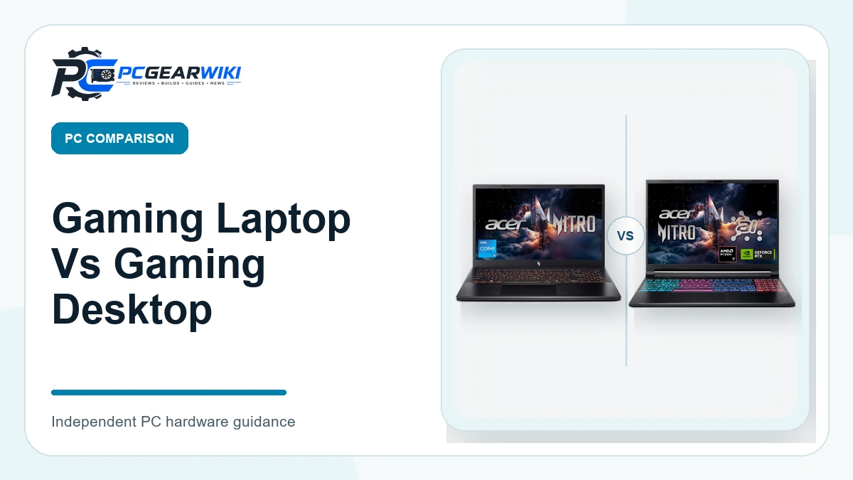 Gaming Laptop Vs Gaming Desktop featured image